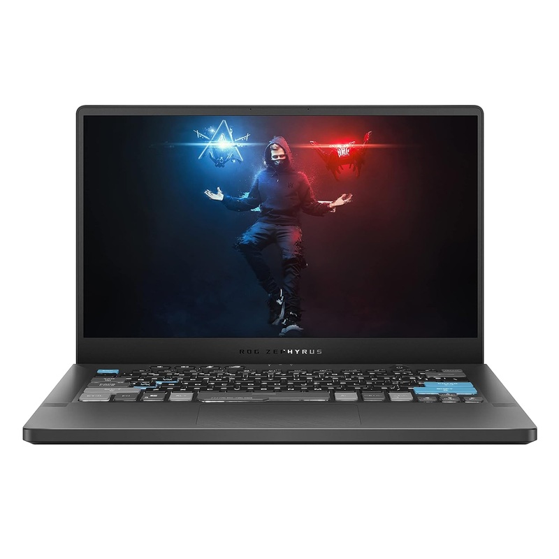 (Brand Refurbished)Asus Rog Zephyrus G14 Alan Walker Edition Amd Ryzen 9 5900Hs 14 Inches Gaming Business Laptop (Wqhd 120Hz, Nvidia Rtx 3050 Ti 4Gb Graphics,16Gb/1Tb Ssd/Office/Windows 10 Home/Gray/Anime Matrix/1.7 Kg)