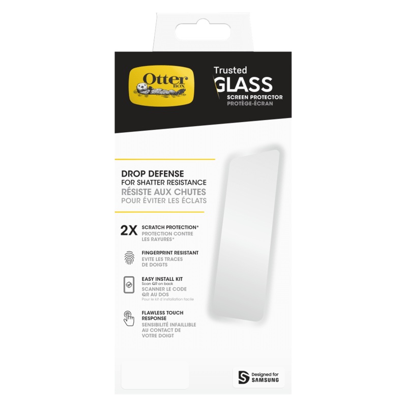 OtterBox Glass Screen Protector for Samsung Galaxy A25 5G Clear