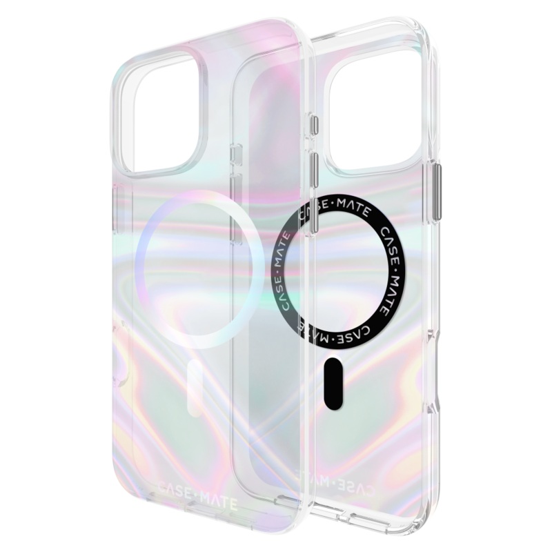 Case-Mate Soap Bubble MagSafe Case for Apple iPhone 16 Pro Max Multi-Color