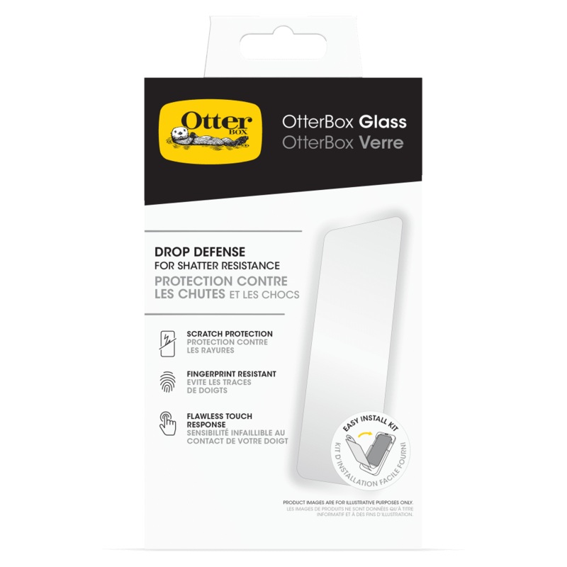 OtterBox Glass Screen Protector for Apple iPhone 16 Pro Max Clear