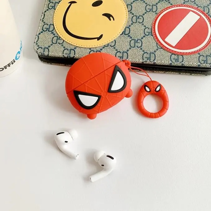 Spiderman Premium Silicone Cover Case for AirPods Pro & Pro 2