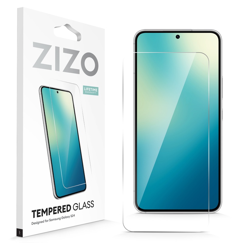 ZIZO TEMPERED GLASS Screen Protector for Galaxy S24 – Clear