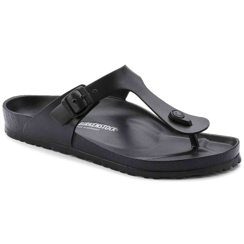 Birkenstock Essentials Unisex Gizeh EVA Sandals Black 43 R EU (US Men’s 10-10.5)