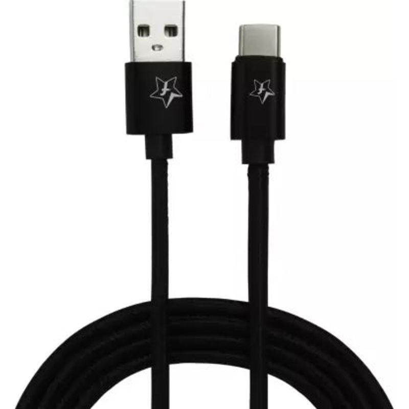 (Open Box) Flipkart SmartBuy ACRBB1M01 1 m Braided Type C Cable (Compatible with Mobile, Tablet, Black, Sync and Charge Cable)  (Compatible with Mobile for Type-C Support, Black, One Cable)