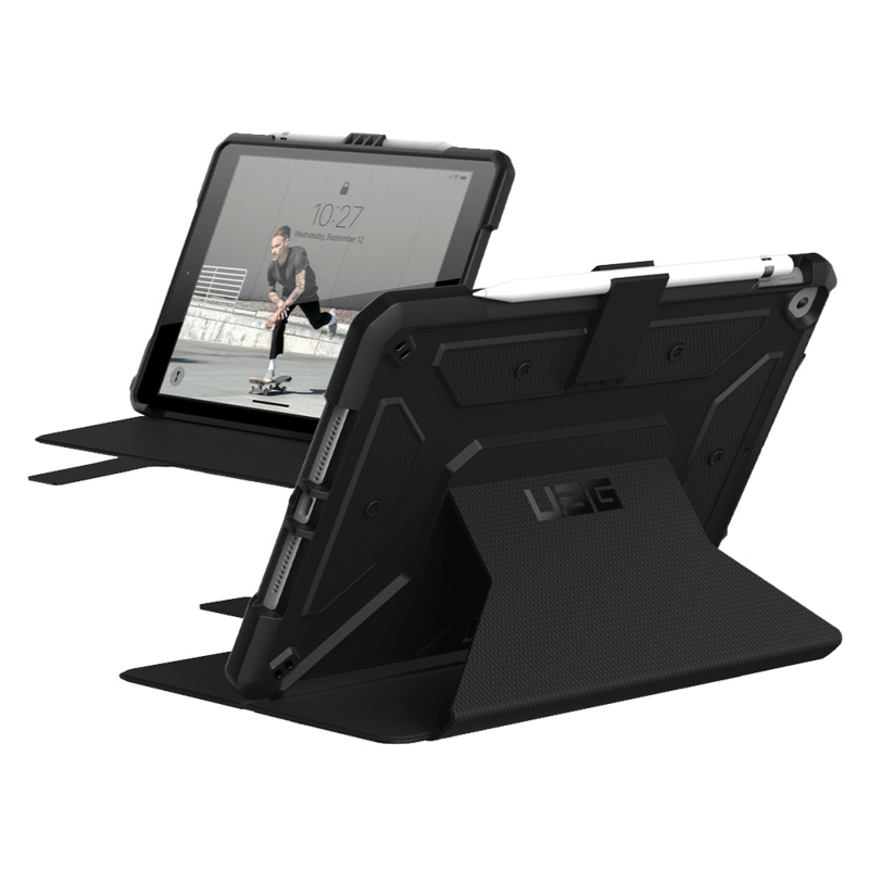 Urban Armor Gear Metropolis Folio Case for Apple iPad 10.2 Black