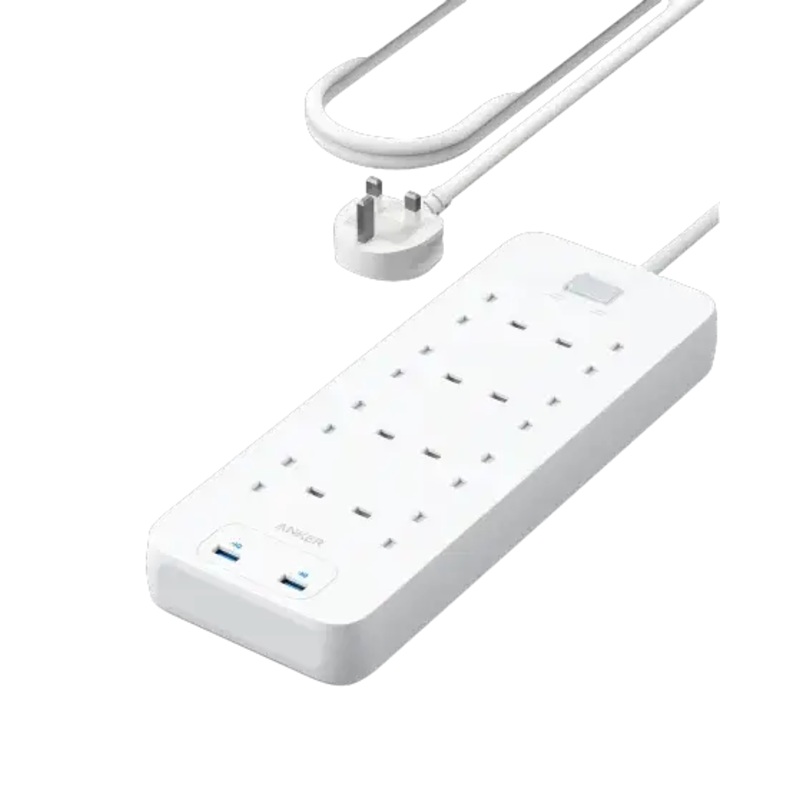Anker 342 USB Power Strip 8 in 1 A9182K21 – White