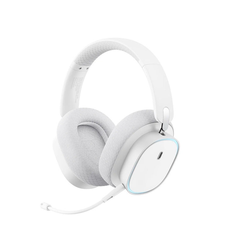 Baseus AeQur GH02 Gaming Wireless Headphones – Moon White