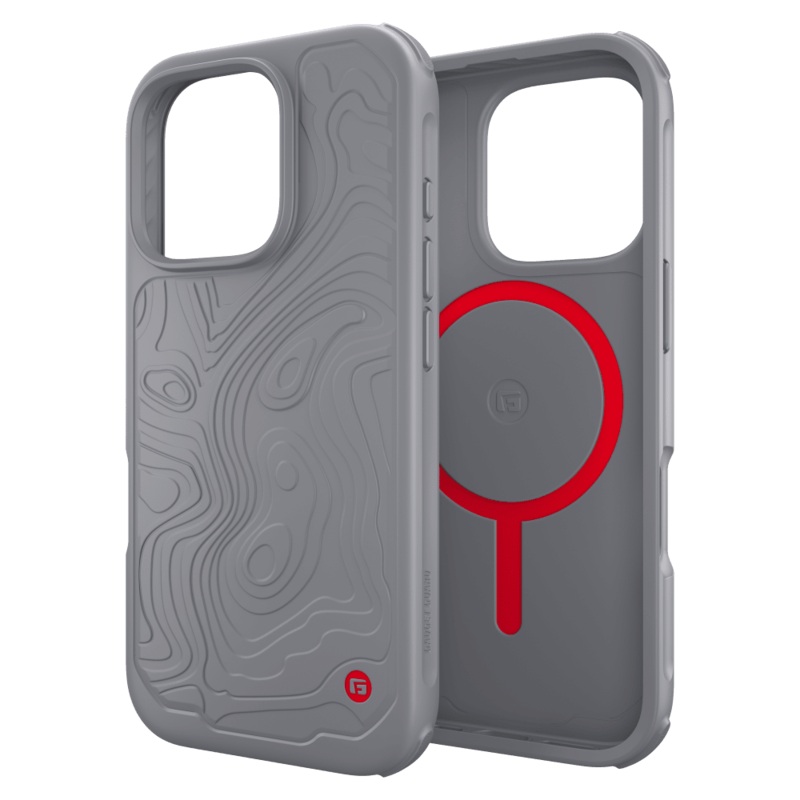Gadget Guard Trek MagSafe Case with G-Form Protection for Apple iPhone 16 Pro Gray