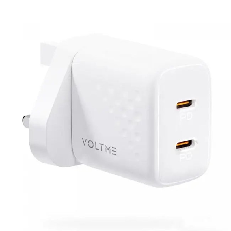 VOLTME Revo 20 Duo Lite Wall Charge – White