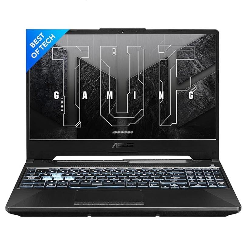 (Brand Refurbished) ASUS TUF Gaming F15, 15.6(39.62 cms) FHD 144Hz, Intel Core i7-11800H 11th Gen, 4GB NVIDIA GeForce RTX 3050 Ti, Gaming Laptop (16GB/1TB SSD/Win 11/MSO/90WHrs Battery/Black/2.30 Kg), FX506HE-HN385WS