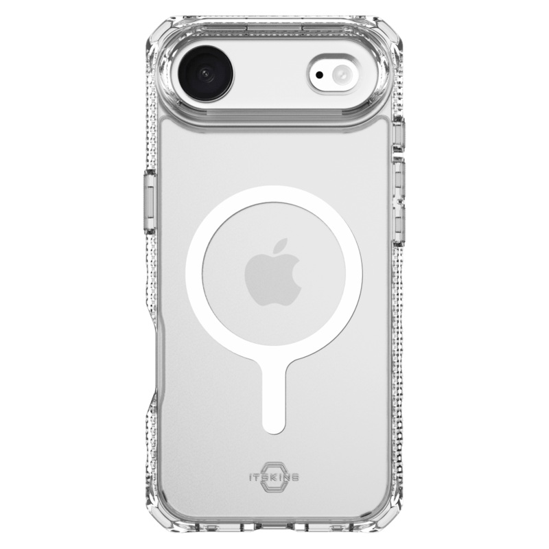 ITSKINS – Hybrid_R Clear MagSafe Case for Apple iPhone Air – Transparent