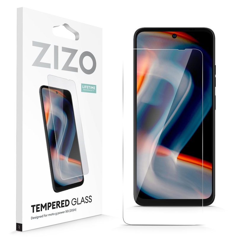 ZIZO TEMPERED GLASS Screen Protector for moto g power 5G (2024) – Clear