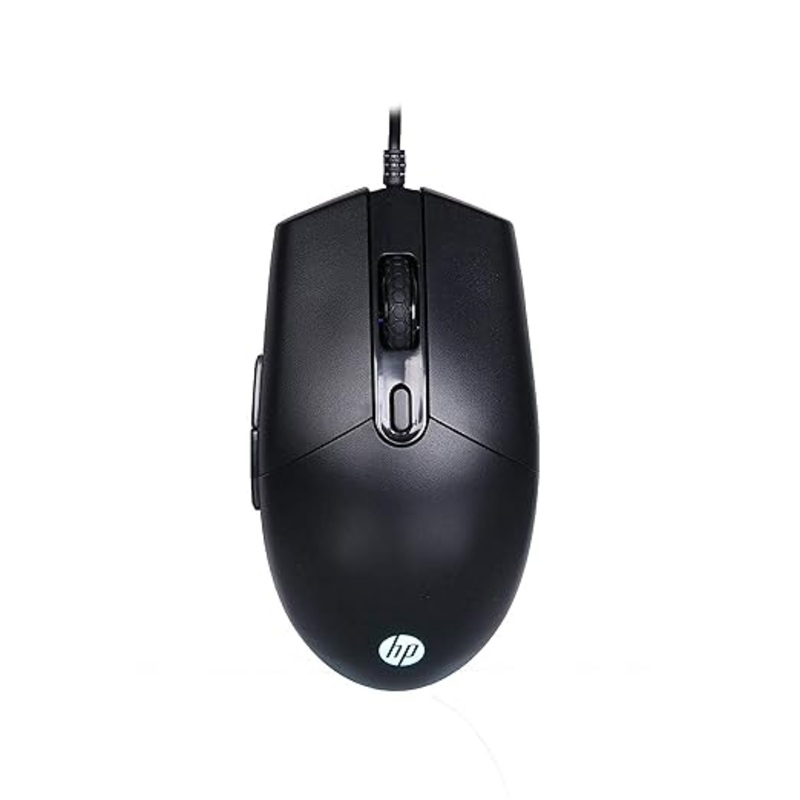 (Open Box) HP M260 RGB Backlighting USB Wired Gaming Mouse, Customizable 6400 DPI, Ergonomic Design, Non-Slip Roller, Lightweighted, (7ZZ81AA),Black