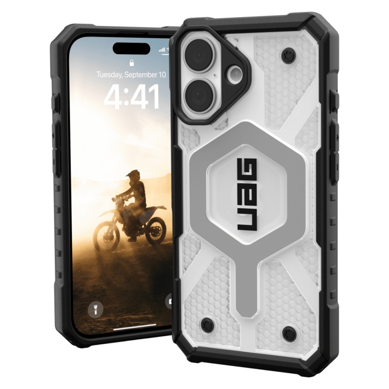 Urban Armor Gear Pathfinder Clear MagSafe Case for Apple iPhone 16