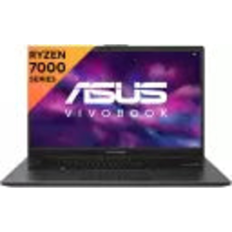(Brand Refurbished) ASUS Vivobook Go 14 AMD Ryzen 3 Quad Core 7320U – (8 GB/512 GB SSD/Windows 11 Home) E1404FA-NK327WS Thin and Light Laptop  (14 Inch, Mixed Black, 1.38 kg, With MS Office)