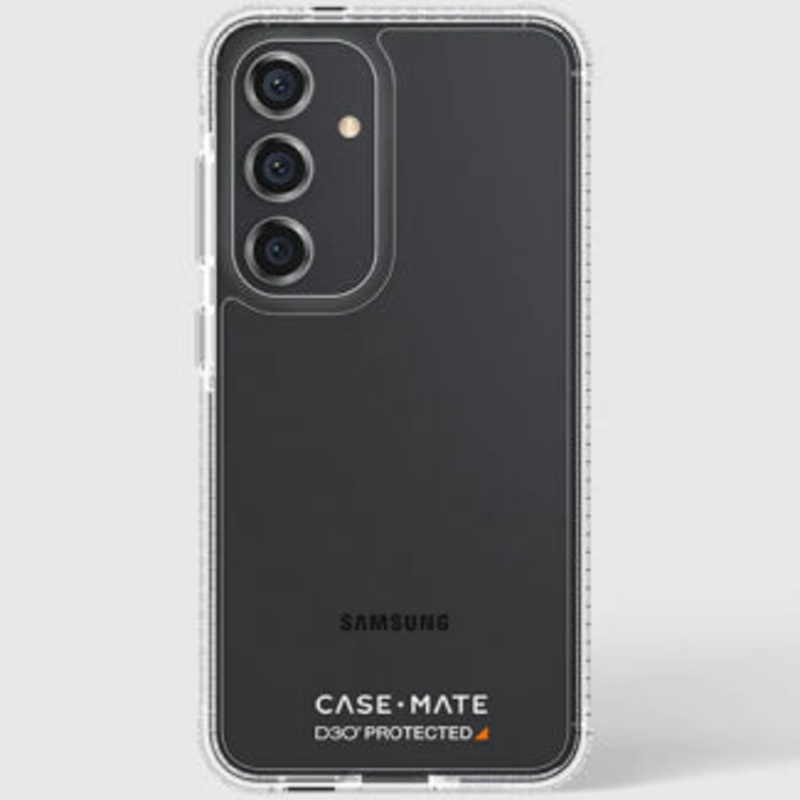 Case-Mate Ultra Tough D30 Case for Samsung Galaxy S24 (Clear)