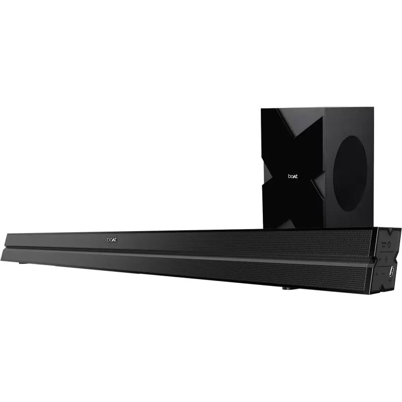 (Open Box) boAt Aavante Bar 1550 120 W Bluetooth Soundbar  (Premium Black, 2.1 Channel)