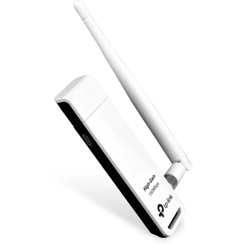 (Open Box) TP-Link TL-WN722N 150 Mbps High Gain Wireless USB Adapter (White)
