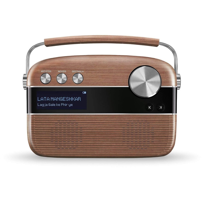 Saregama Carvaan Bluetooth Speaker OAKWOOD