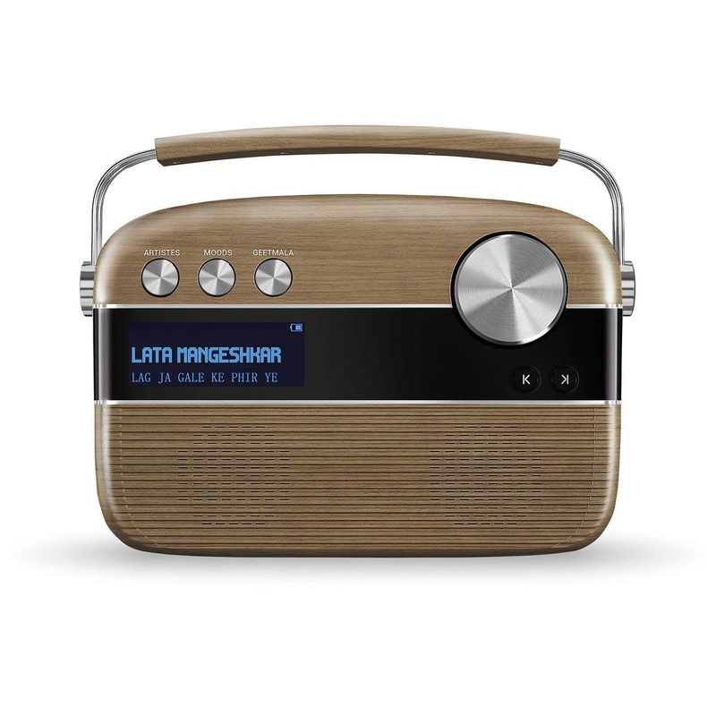 Saregama Carvaan Bluetooth Speaker Walnut Brown