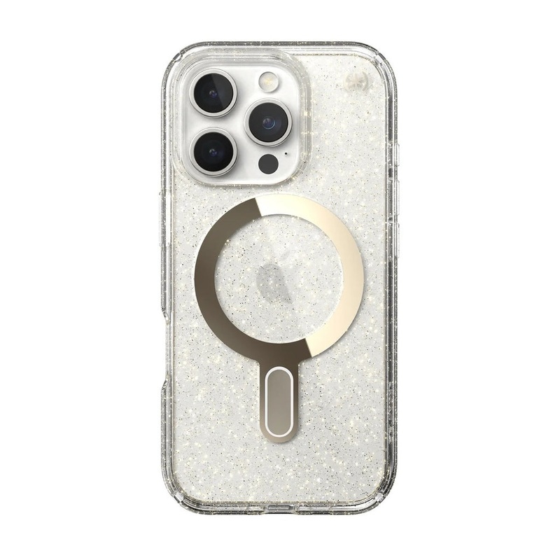 Speck – Presidio Lux Case with ClickLock for Apple iPhone 16 Pro – Clear