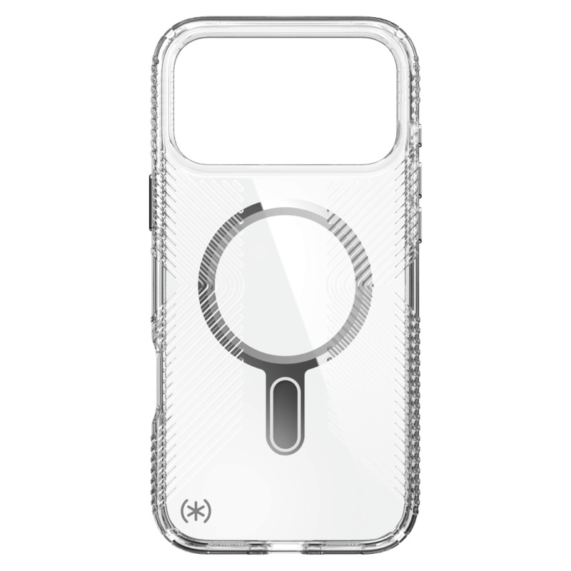 Speck Presidio Perfect Clear Grip Case with ClickLock for Apple iPhone 17 Pro Max Clear
