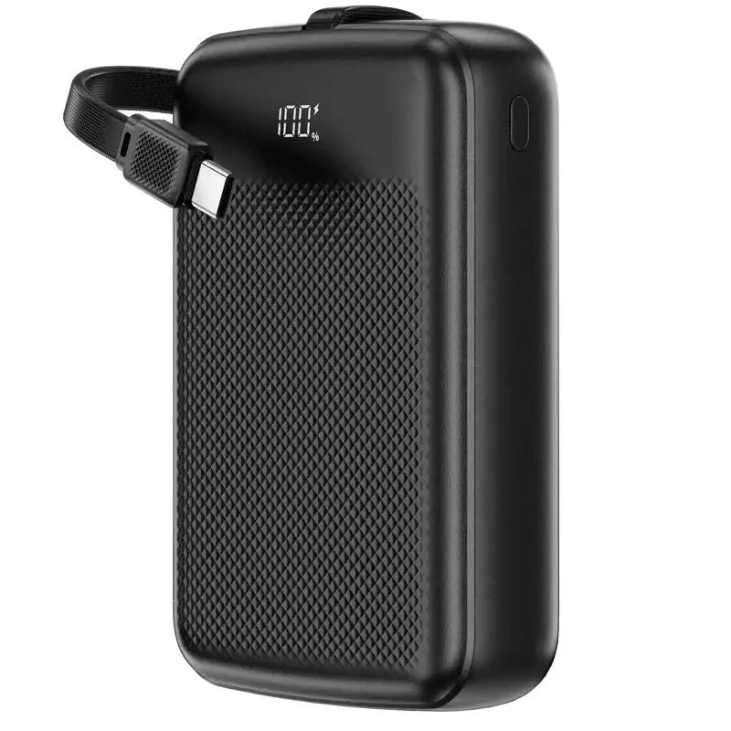 AceFast | 17970 | M14 | 20000 PD22.5W Power Bank With Cable | Black