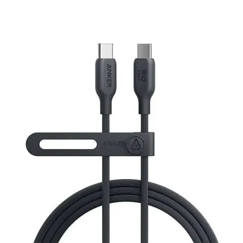 Anker USB-C to USB-C Cable 140W (Bio-Based) (1.8m/6ft) – Black