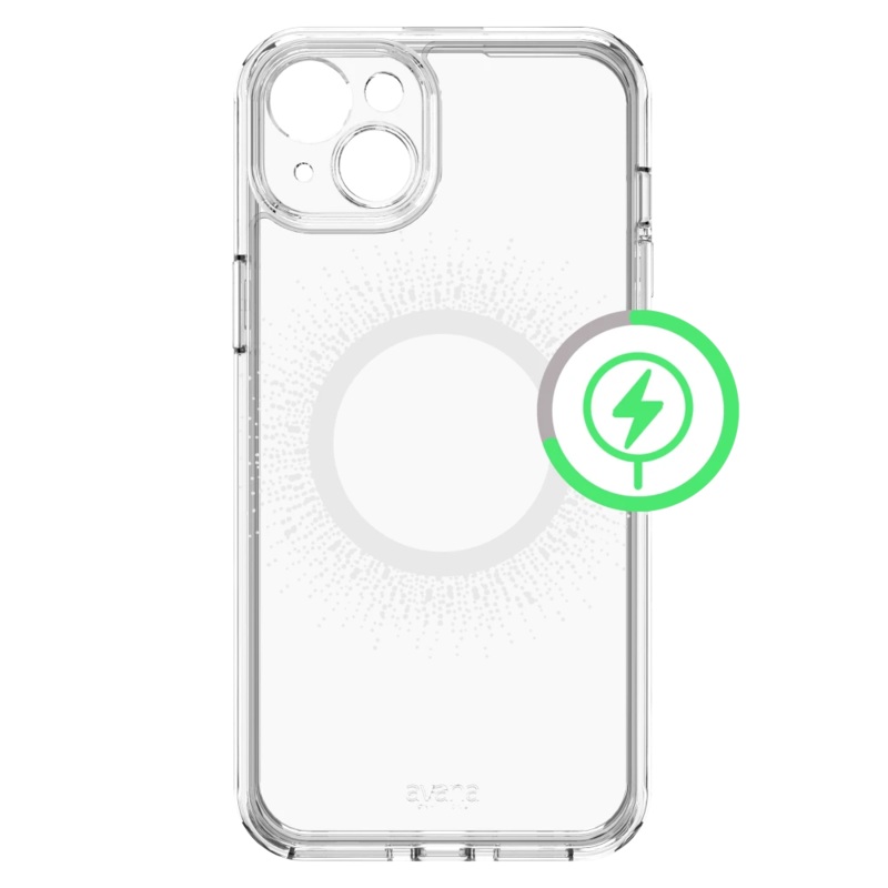 Avana Aura Case with MagSafe for Apple iPhone 16E/15/14 (Chrome)
