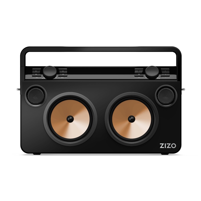 ZIZO Retro 30W Portable Wireless Speaker – Black