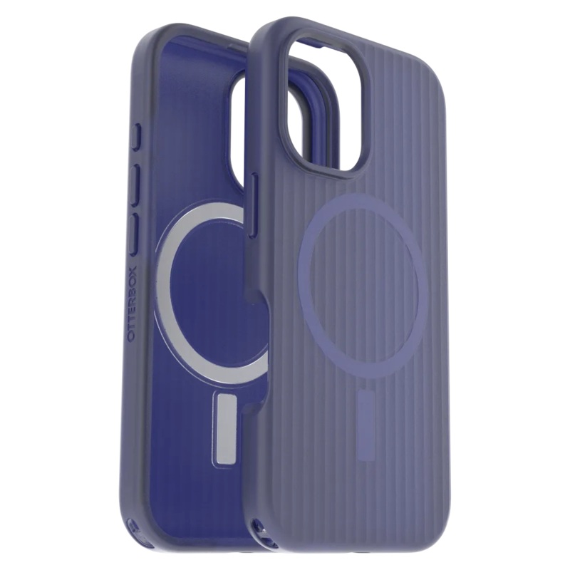 OtterBox – Symmetry Soft-Touch MagSafe Case for Apple iPhone 16 – Craft Blue