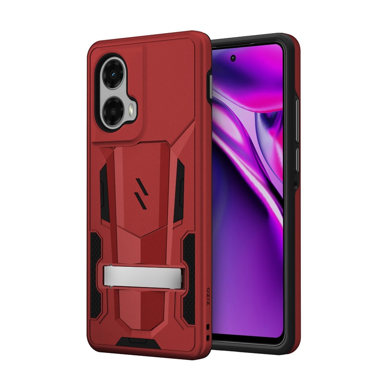 ZIZO TRANSFORM Series moto edge 5G (2024) Case – Red