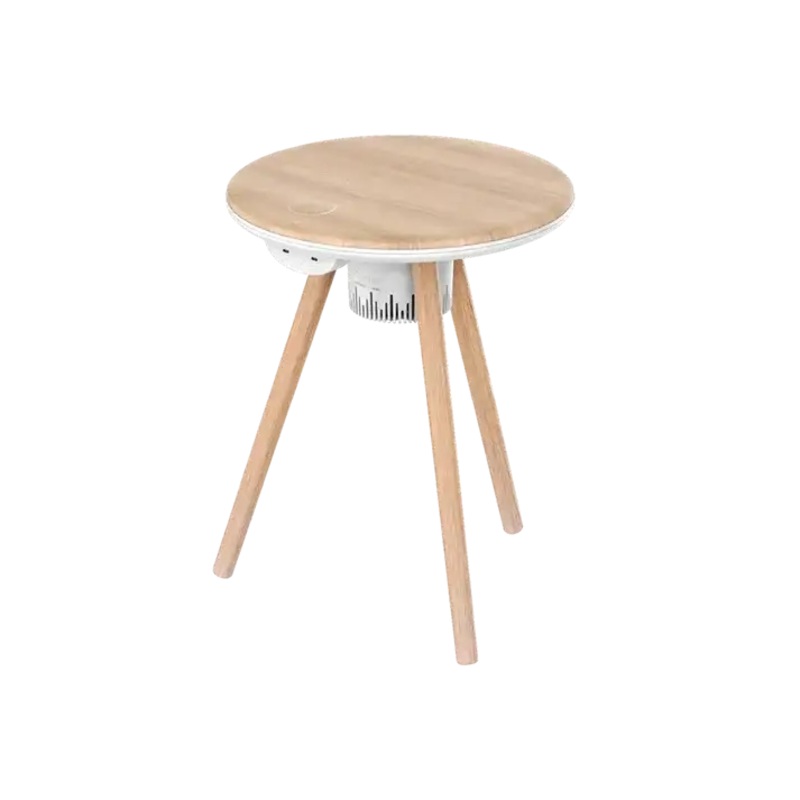 QC7W | Momax Cymbal,CoffeeTablewithLightingEffects,MagneticCharging&WirelessSpeaker