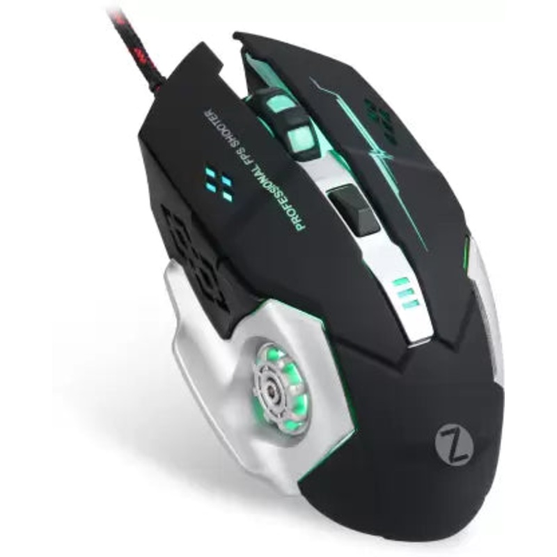 (Open Box) Zoook Bomber Wired Optical Gaming Mouse  (USB 2.0, Black)