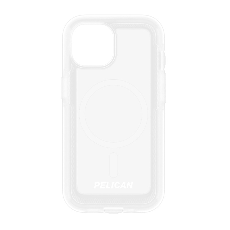 Pelican Voyager MagSafe Case for Apple iPhone 15 / iPhone 14 / iPhone 13 Clear