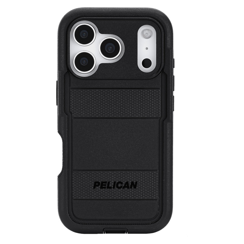 Pelican – Voyager MagSafe Case with Holster for Apple iPhone 17 Pro – Black