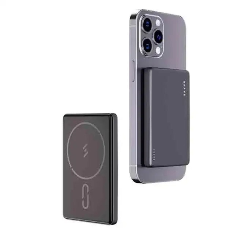 BP-20 , BRAVE Ultra Slim 10000mAh Magnetic Wireless Power Bank 15W With Stand, 20W Type-C