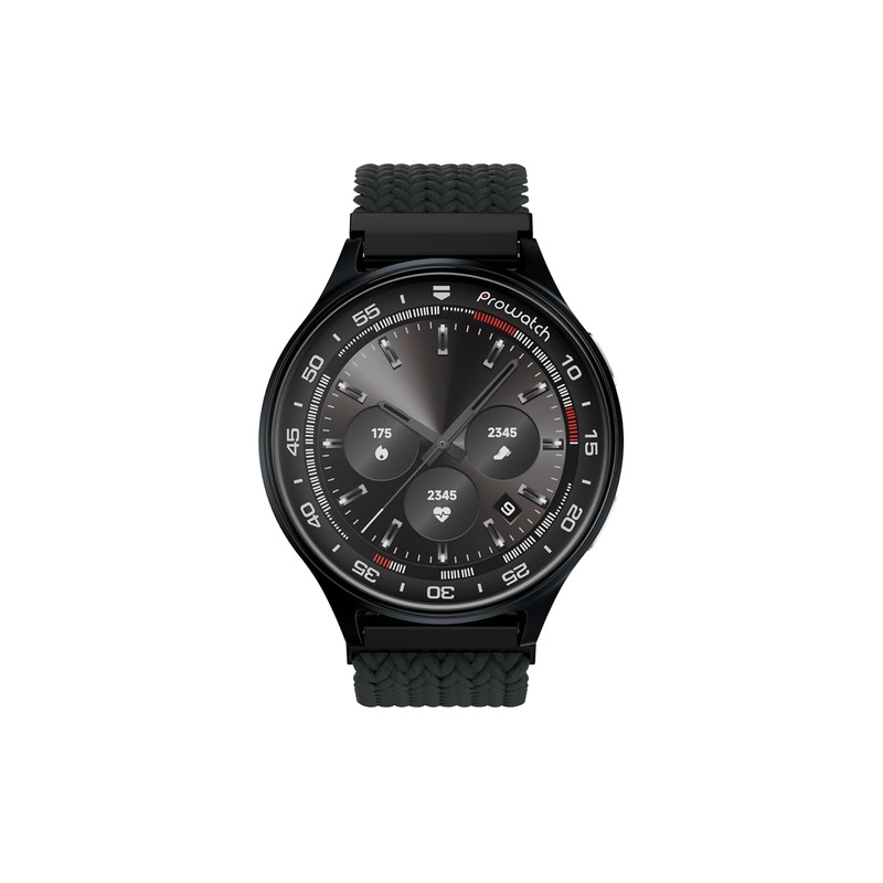 (Open Box) Prowatch X, 1.43 AMOLED, Body Energy, HRV, VO2 Max, Gorilla Glass 3, In-built GPS & ABC Smartwatch  (Grey Strap, 1.43)