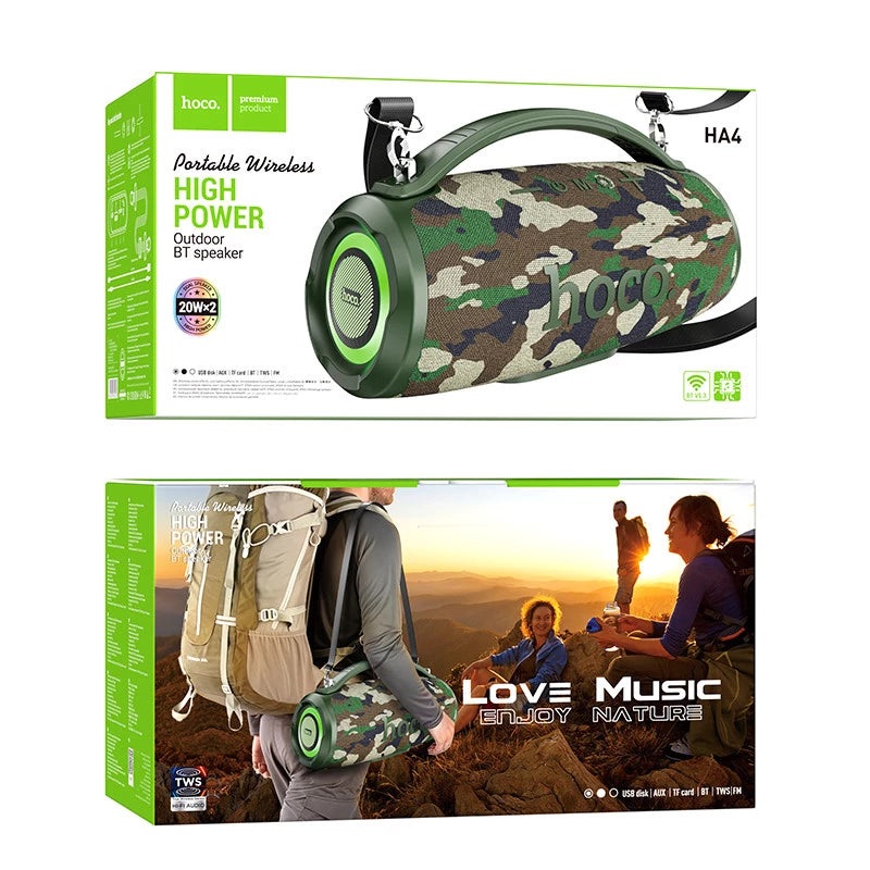 Hoco HA4 Mini Surge Outdoor Wireless Speaker