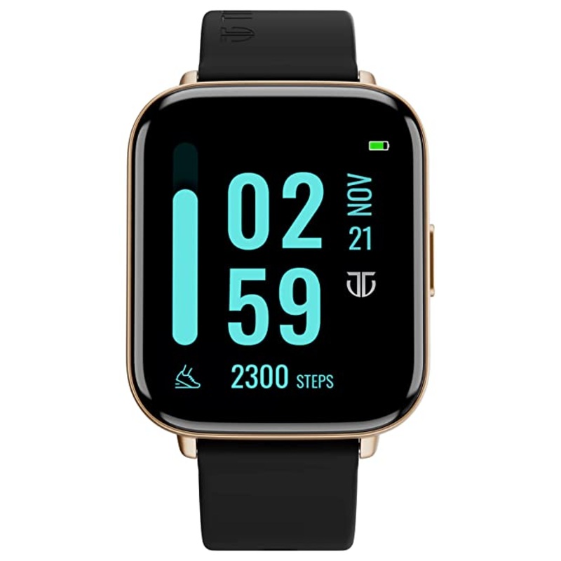 (Open Box) Titan Smart 2 Fashion Smartwatch, 1.78 AMOLED Display with Premium Metal Body, Multiple Sports Modes with 100+ Watchfaces, Complete Health Suite with Stress Monitor, 7 Days Battery Life & 3 ATM