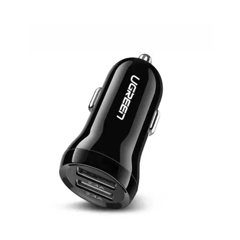 UGreen Mini Car Charger 5V4.8A – Black