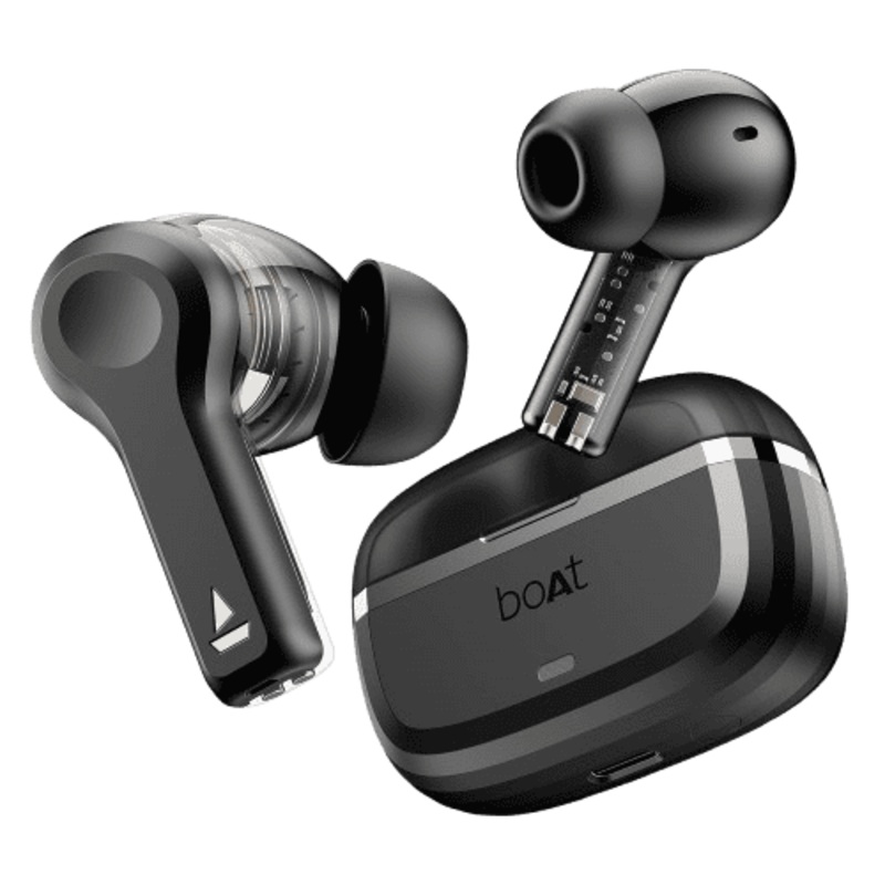 boAt Nirvana Space Earbuds | 360 Spatial Audio  | Cosmic Black