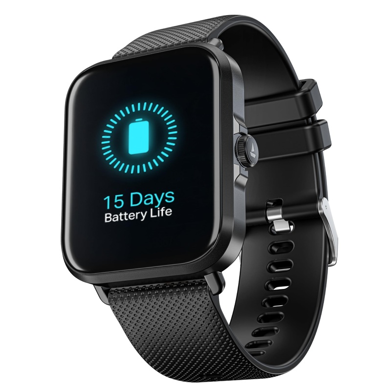 (Open Box) boAt Storm Infinity Plus w/15 Days Extensive Battery fueled by Huge 550mAh Battery, Fast Charge, 1.83(4.65cm)HD Display, Functional Crown, BT Calling, Smart watch for Men & Women (Active Black)