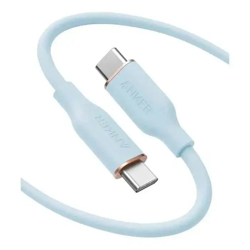 Anker 544 USB-C TO USB-C CABLE 140W(BIO-BASED)(1.8M/6FT) A80F2H31 – BLUE