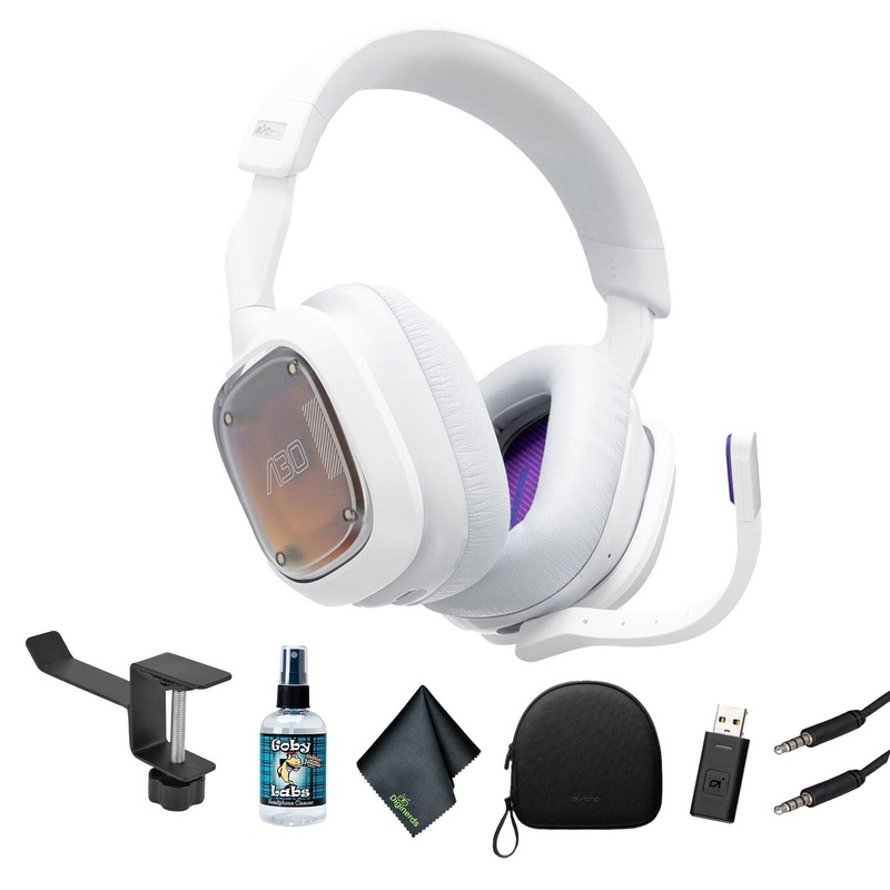 ASTRO Gaming A30 Wireless Gaming Headset for PS5 (White)