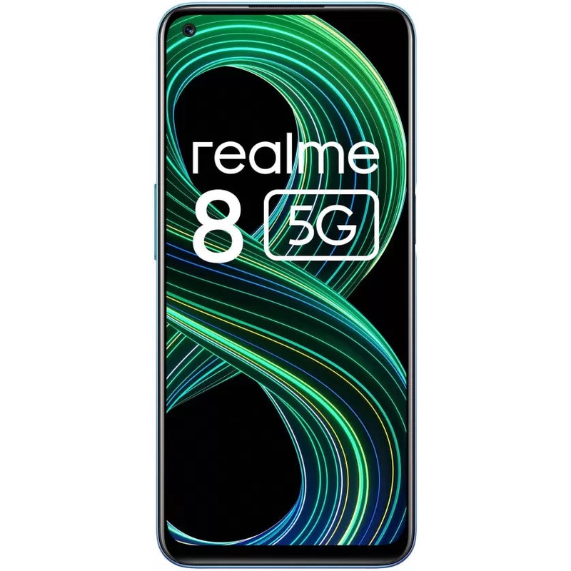 (open box) realme 8 5G RMX3241(IN) Supersonic Blue (64GB 4GB)