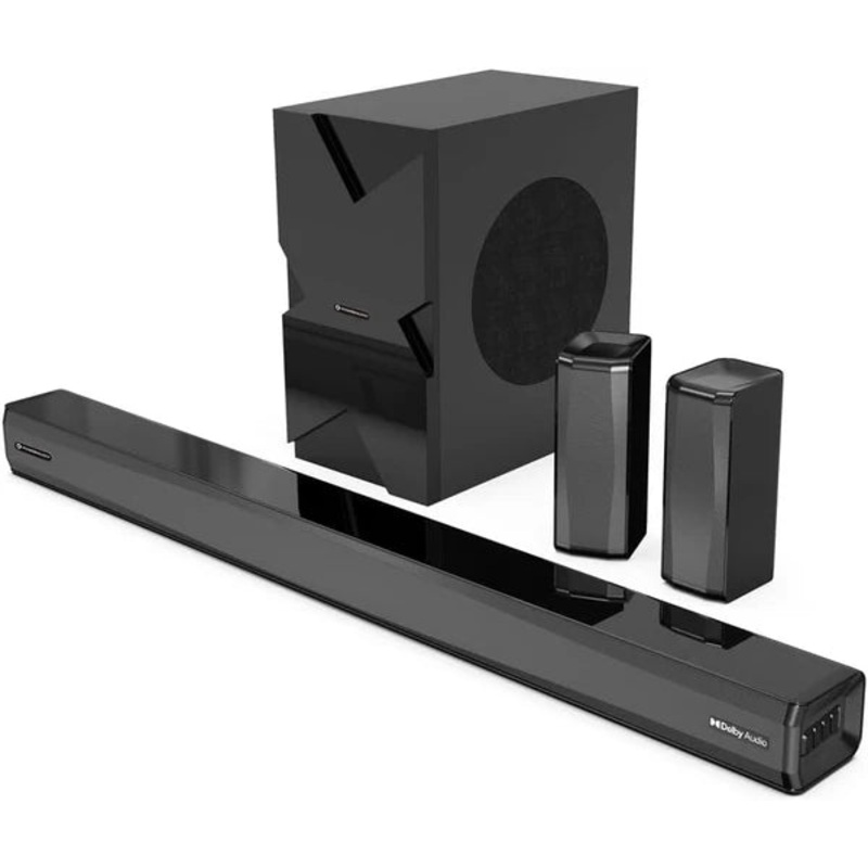 Powerology 5.1CH Soundbar with Dolby & Wireless Subwoofer!