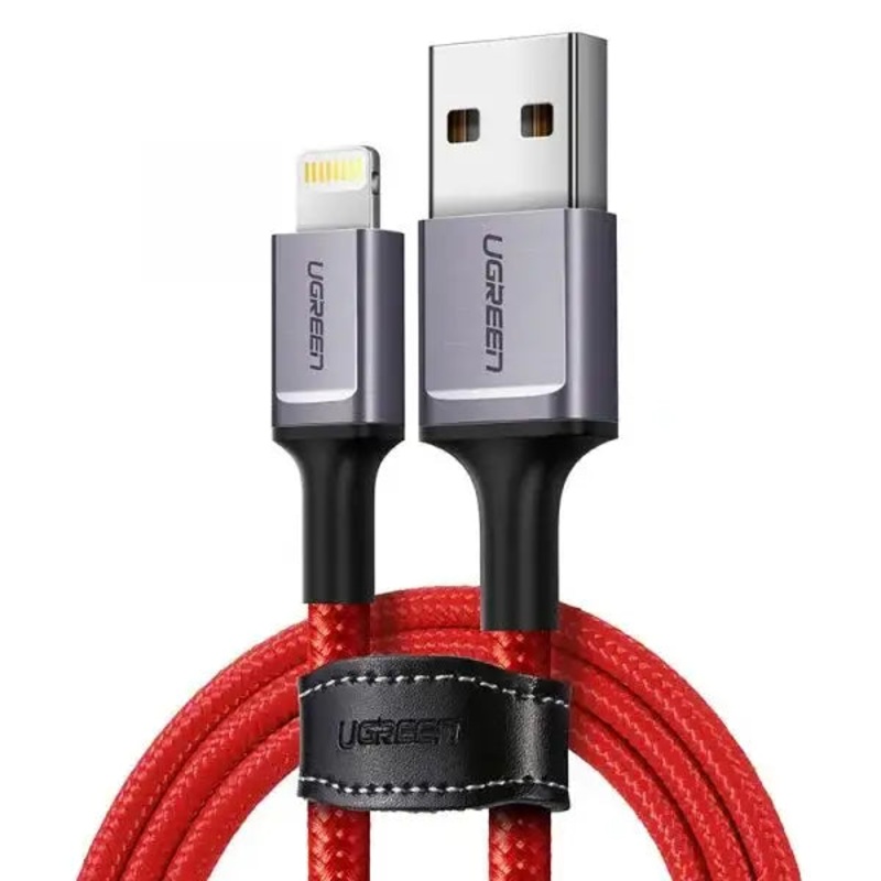 UGreen Lightning Cable Braided 1M – Red
