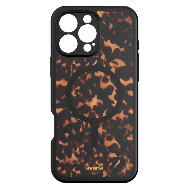 Avana Tortoise Shell MagSafe Case for Apple iPhone 16 Pro Max Green