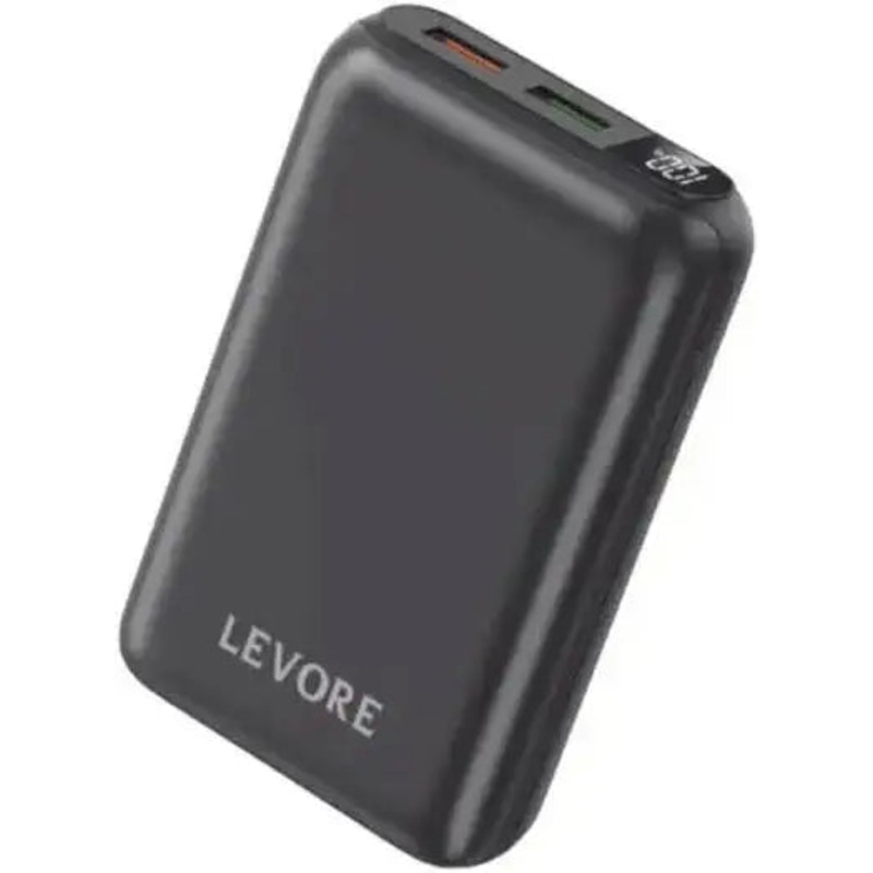 Levore 20000mAh Power Bank, With USB-A 22.5W USB-C PD 20W, LP231-BK